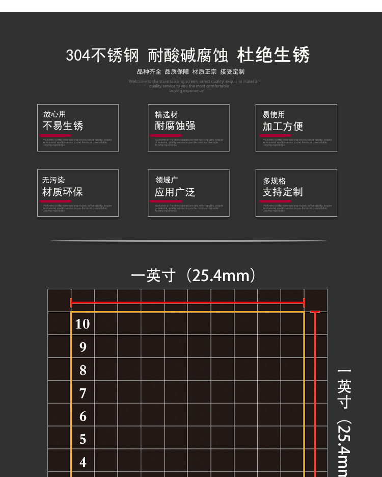 304不銹鋼篩網超聲波振動篩篩網過濾篩網(圖3)